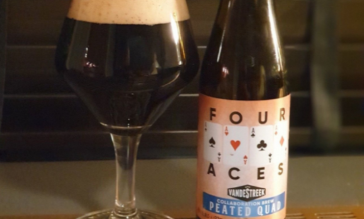 Four Aces Quadrupel  bierfles| Bierbrouwerij VandeStreek